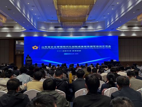 2025年山東省企業(yè)管理現(xiàn)代化創(chuàng)新成果報(bào)告撰寫培訓(xùn)交流會(huì)順利召開